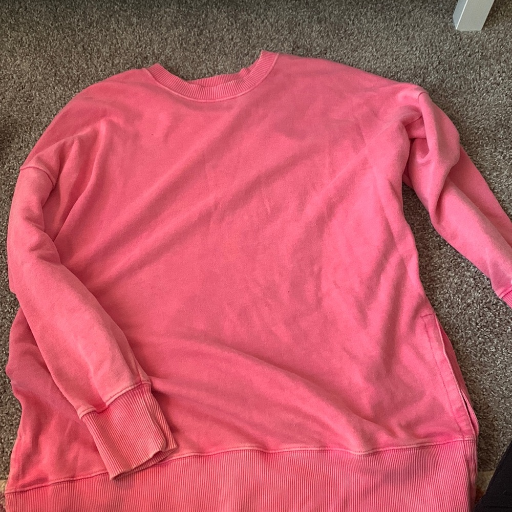 Aerie Oversized Sweatshirt with Side Slit
